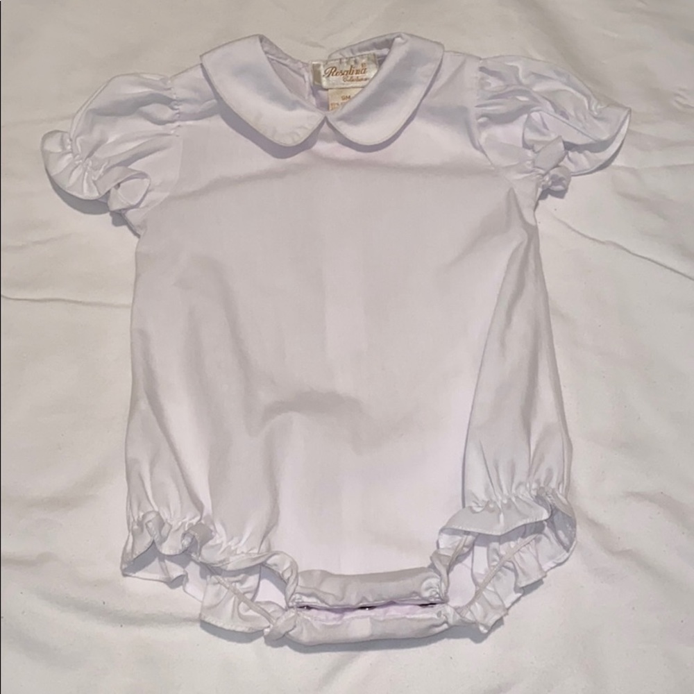 Collared dress onesie.